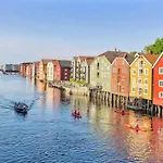 Apartman 5 Mins To Center In Bright & Cozy Trondheim