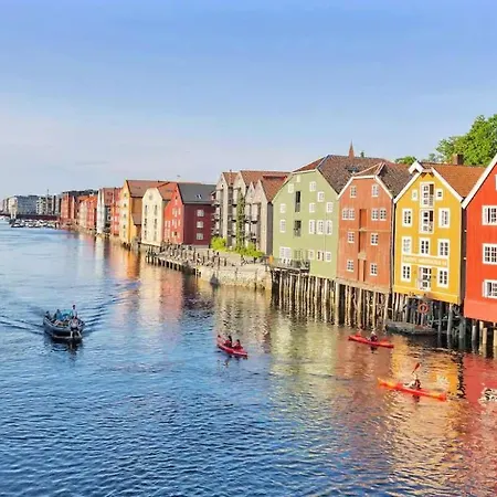 Appartement 5 Mins To Center In Bright & Cozy Trondheim
